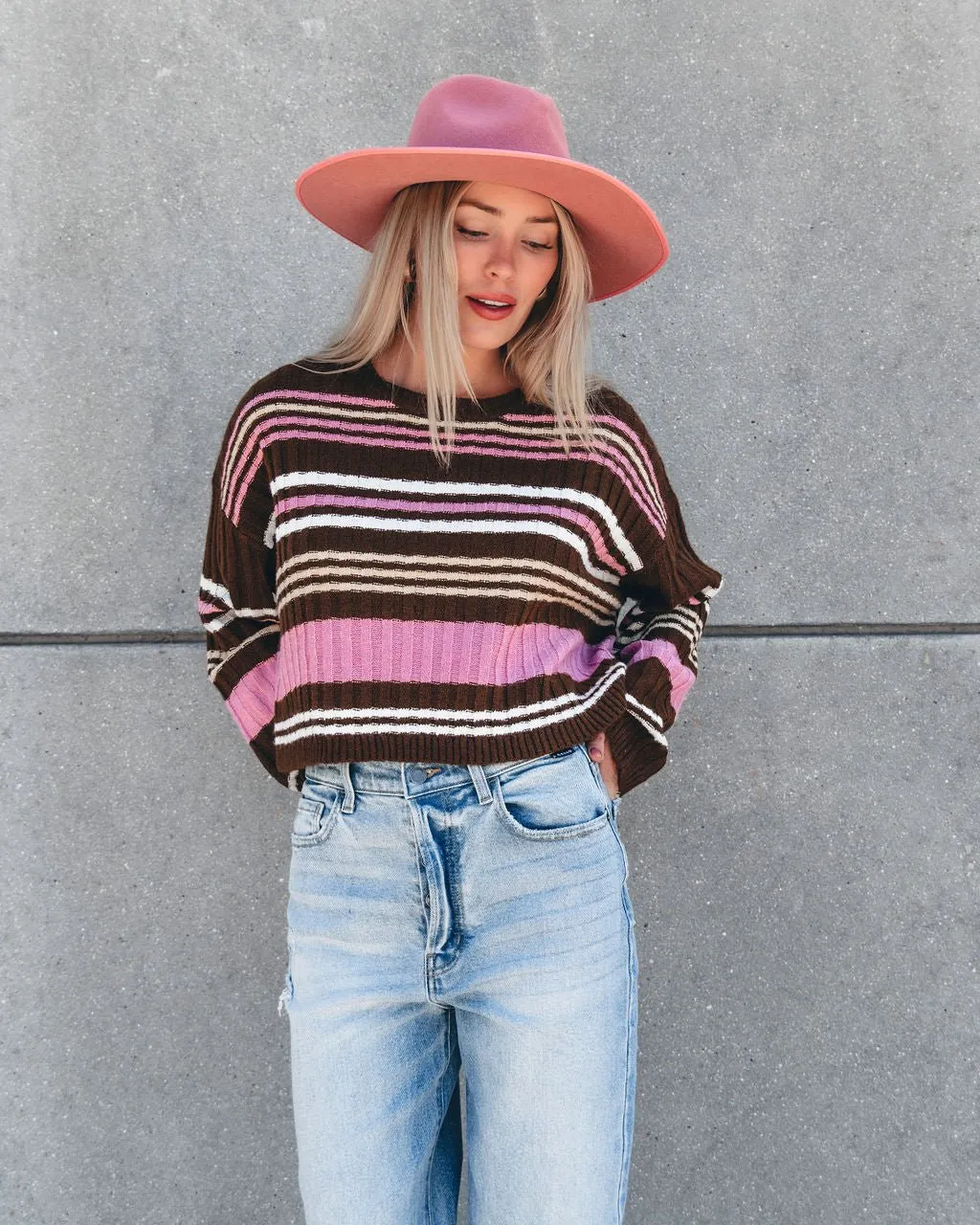 Daniella Multi Striped Sweater - FINAL SALE