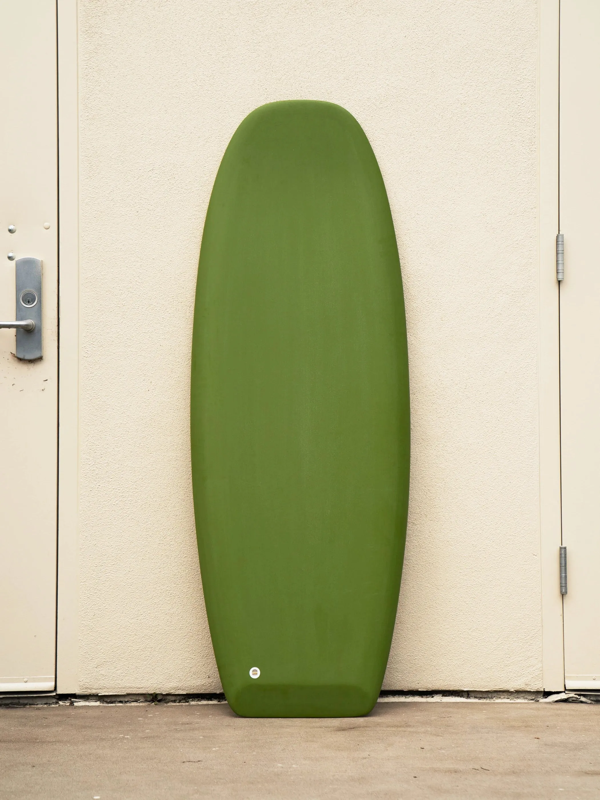 Deepest Reaches | 5’3” Pizza Box Sage Green Surfboard