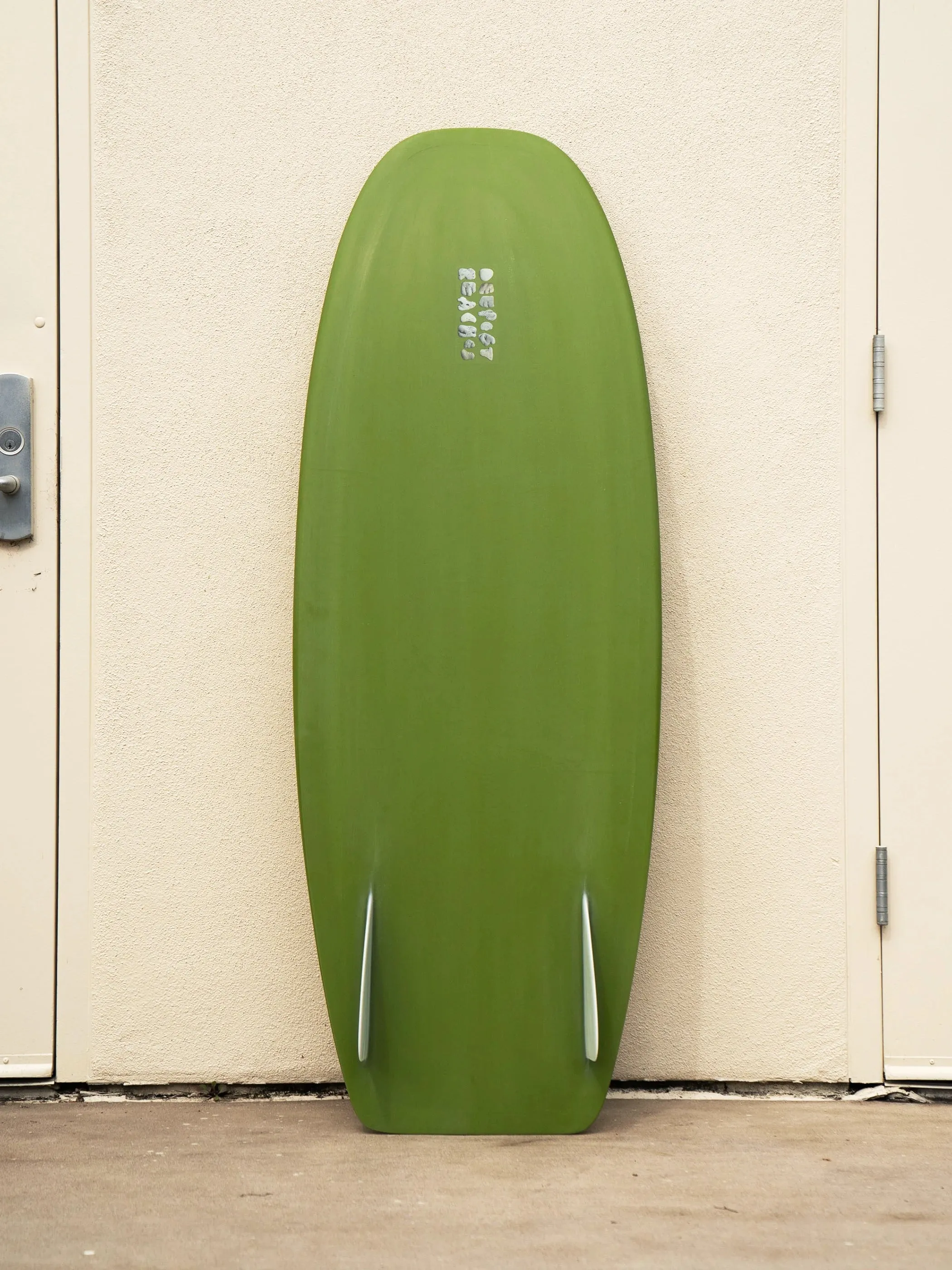 Deepest Reaches | 5’3” Pizza Box Sage Green Surfboard