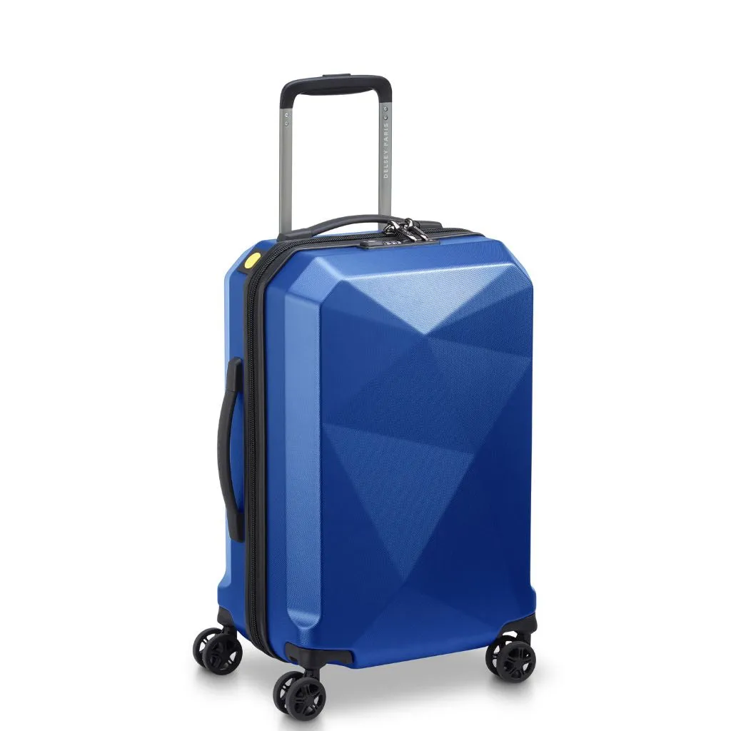 Delsey Karat 55cm Carry On Luggage - Blue