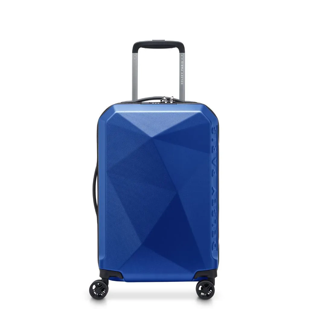 Delsey Karat 55cm Carry On Luggage - Blue