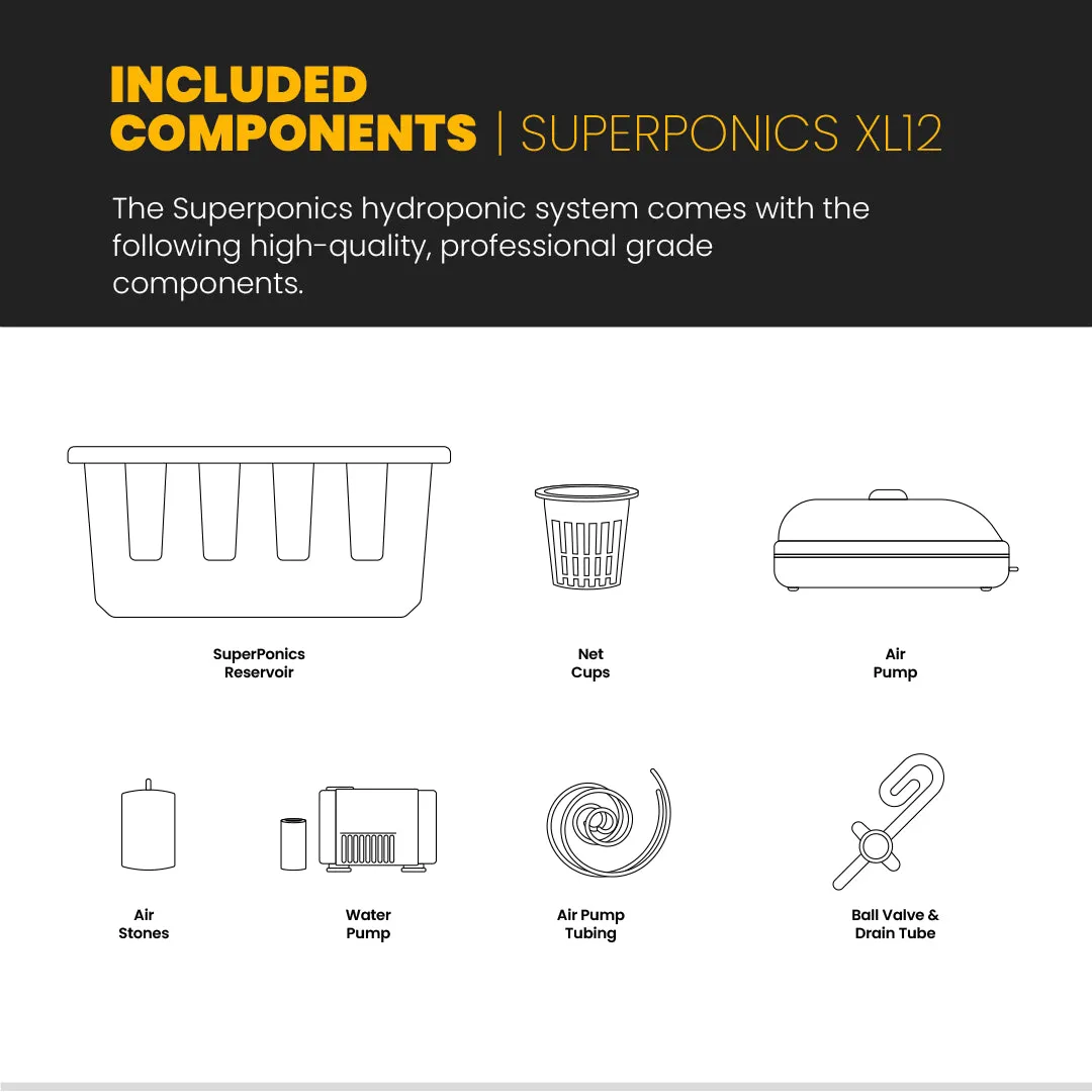 DWC Hydroponic System - XL 12