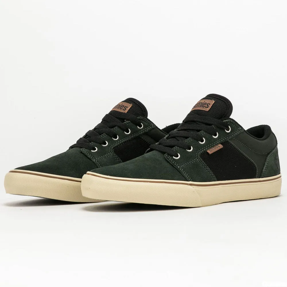 Etnies Barge LS Skate Shoes - Green/Black