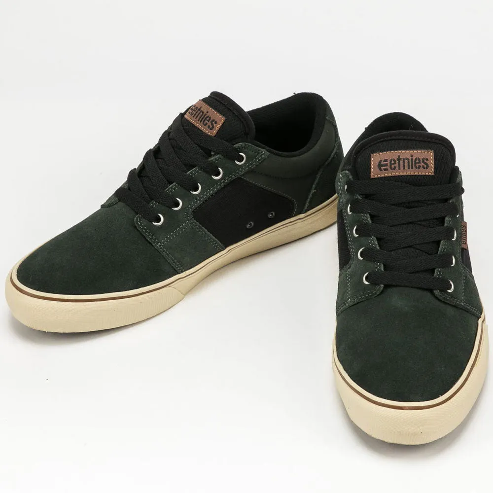 Etnies Barge LS Skate Shoes - Green/Black