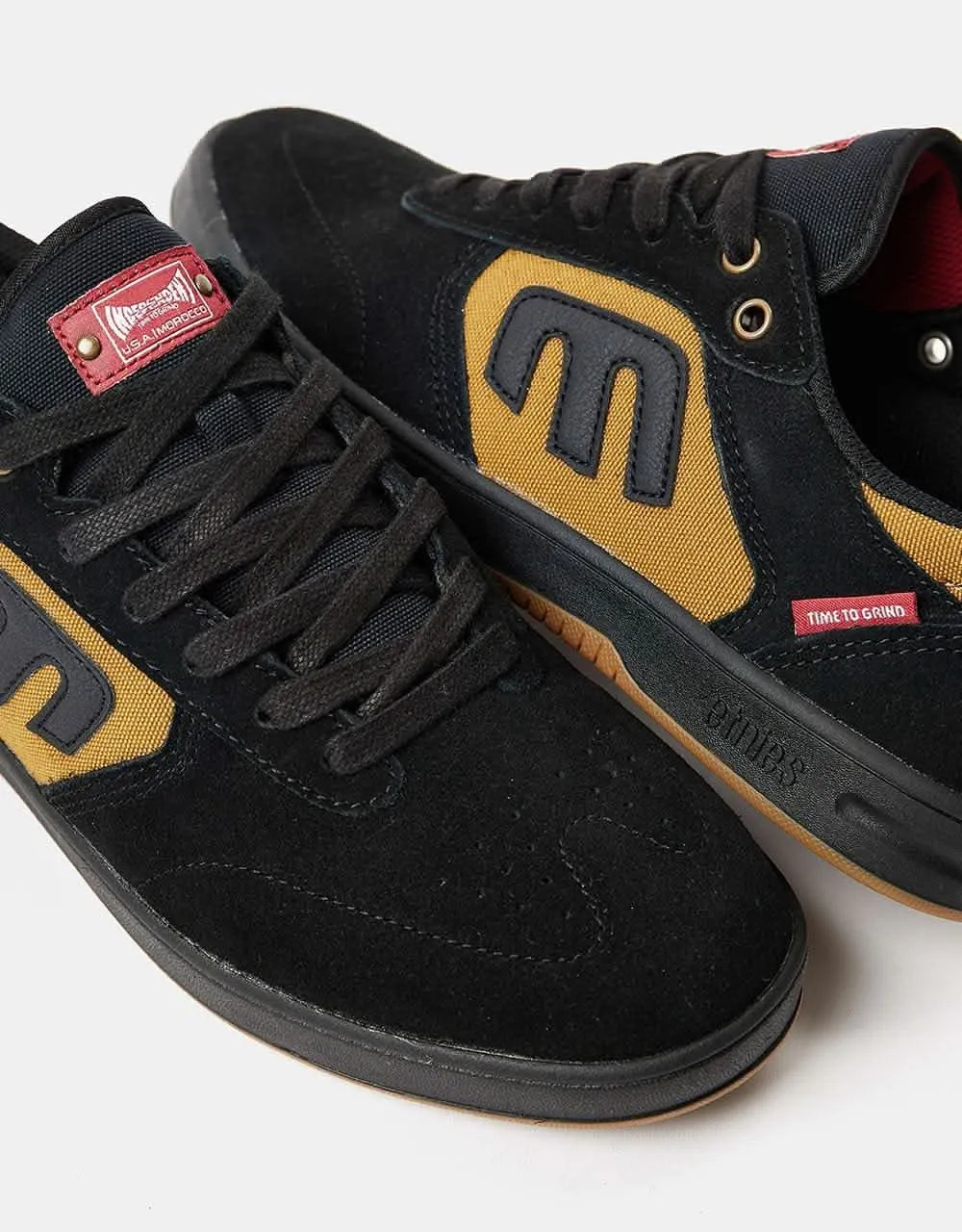 Etnies x Independent Windrow Skate Shoes - Black/Brown