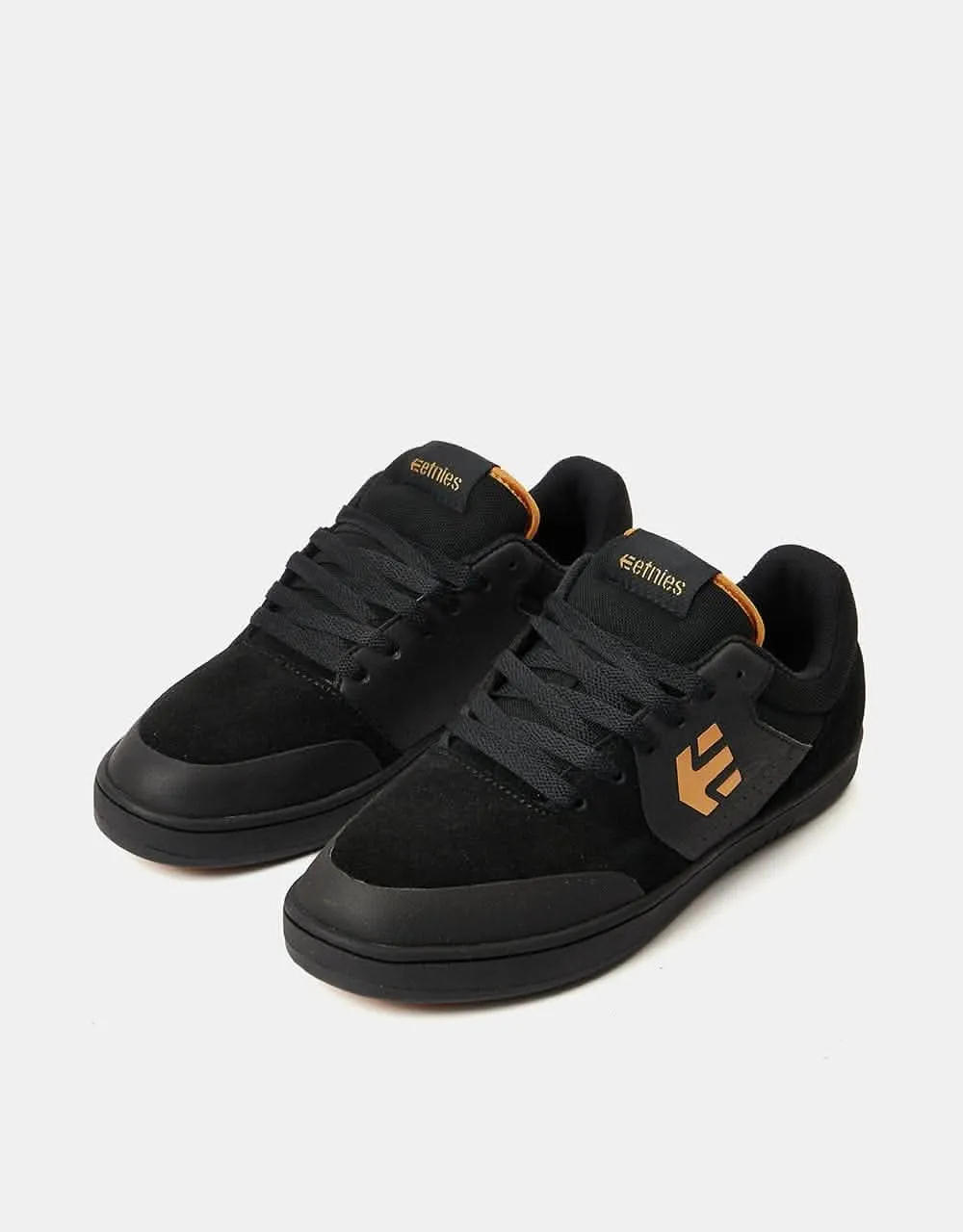 Etnies x Michelin Marana Skate Shoes - Black/Gold