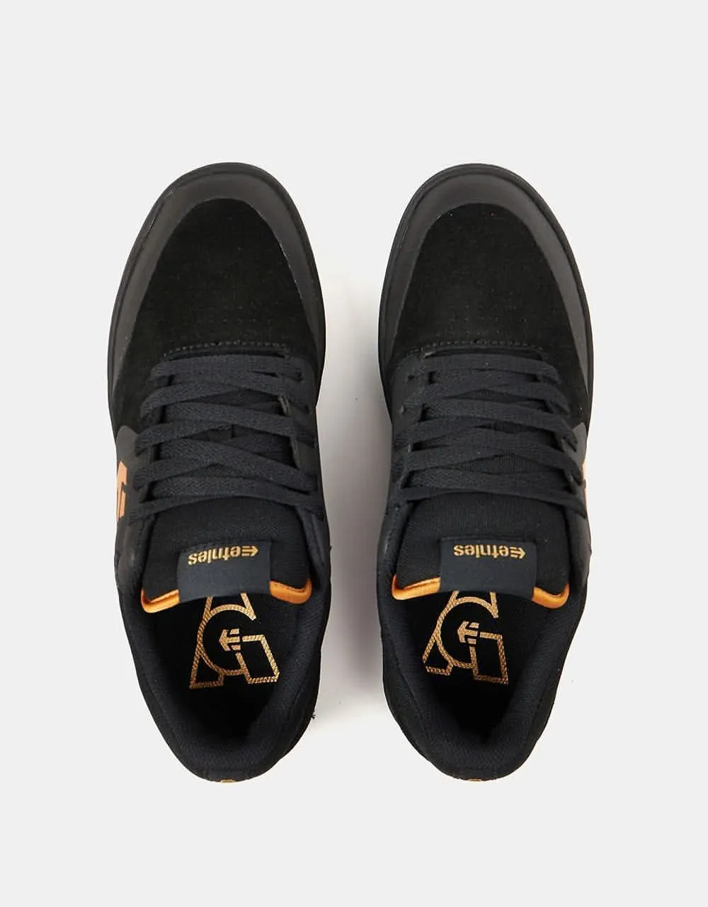 Etnies x Michelin Marana Skate Shoes - Black/Gold