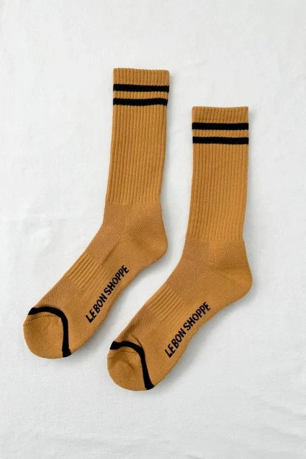 Extended Boyfriend Socks - Unisex | Various Colours | by Le Bon Shoppe