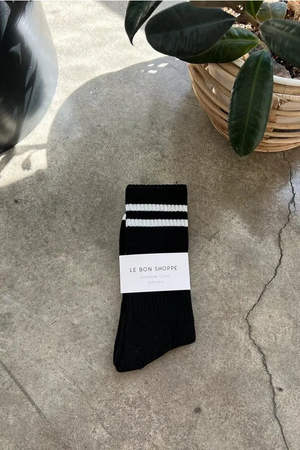 Extended Boyfriend Socks - Unisex | Various Colours | by Le Bon Shoppe