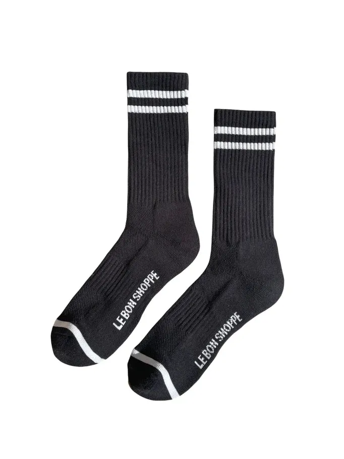 Extended Boyfriend Socks - Unisex | Various Colours | by Le Bon Shoppe