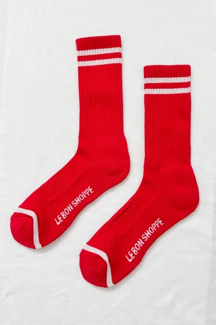 Extended Boyfriend Socks - Unisex | Various Colours | by Le Bon Shoppe