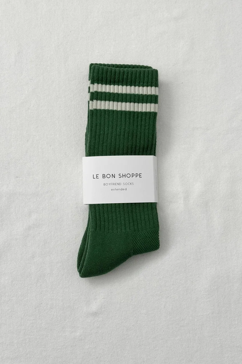 Extended Boyfriend Socks - Unisex | Various Colours | by Le Bon Shoppe