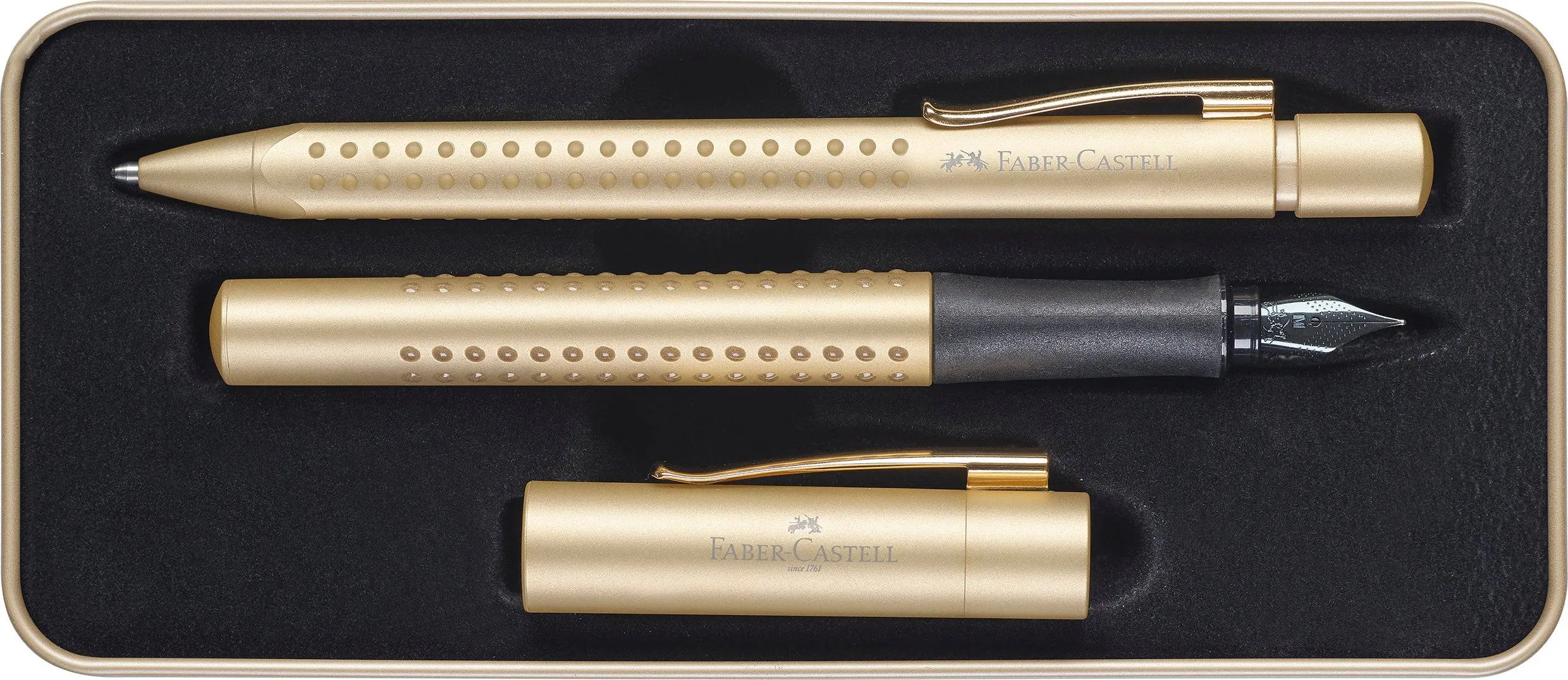 FABER-CASTELL GRIP EDITION SET - Fountain pen   Ballpoint