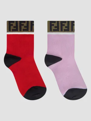 Fendi Girls Socks