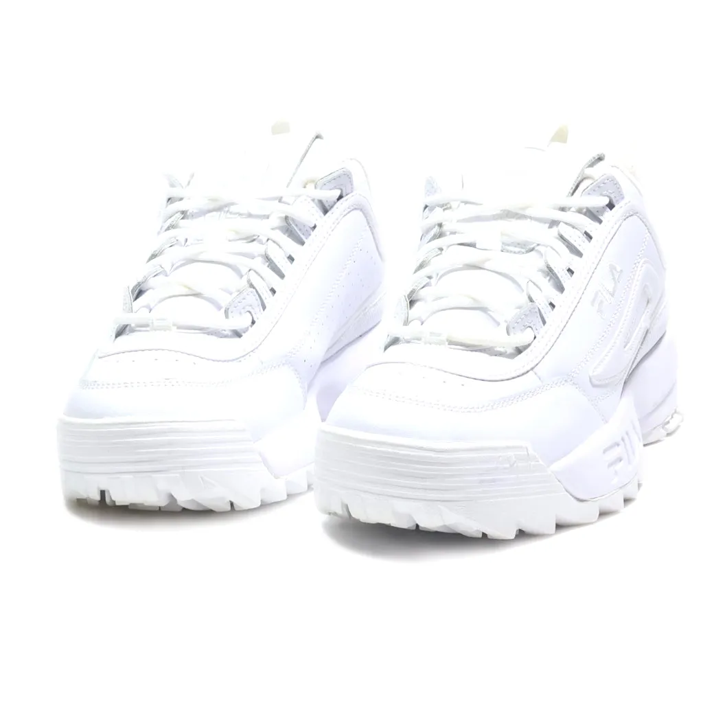 Fila Low-Top Sneakers Leather White Colour For Women