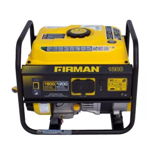 FIRMAN P01201 1500/1200 Watt Gas Recoil Start Generator, cETL, CARB