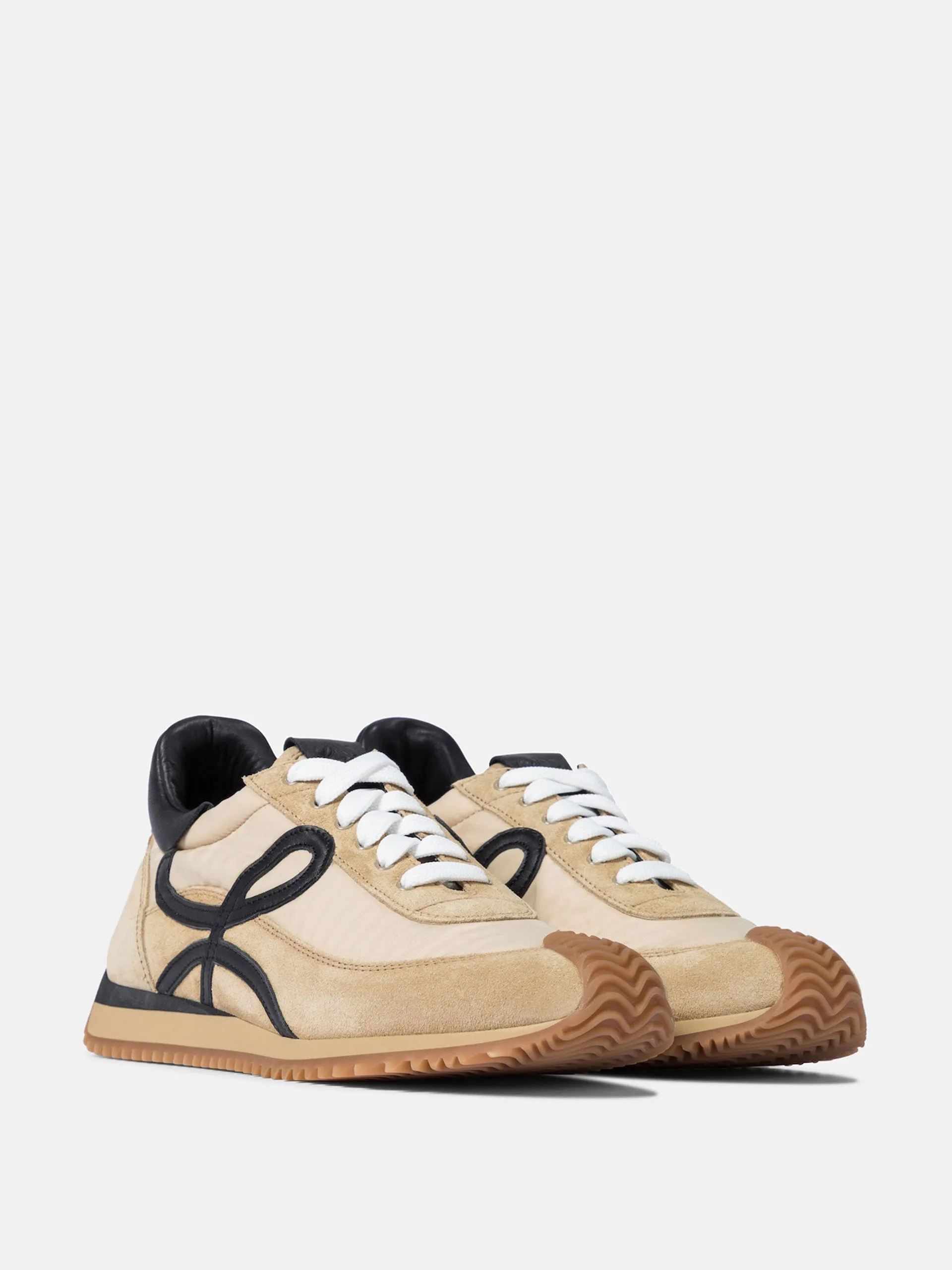 Flow Runner suede sneakers