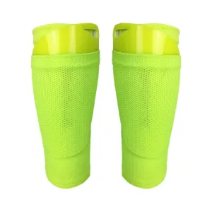 Football Shin Pads   Socks Sports Protective Equipment, Color: Fluorescent Green (L)