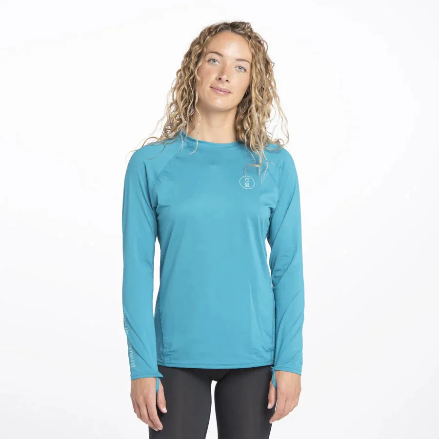 Fourth Element Ocean positive Long sleave Hydro-T - Women's Baltic Blue