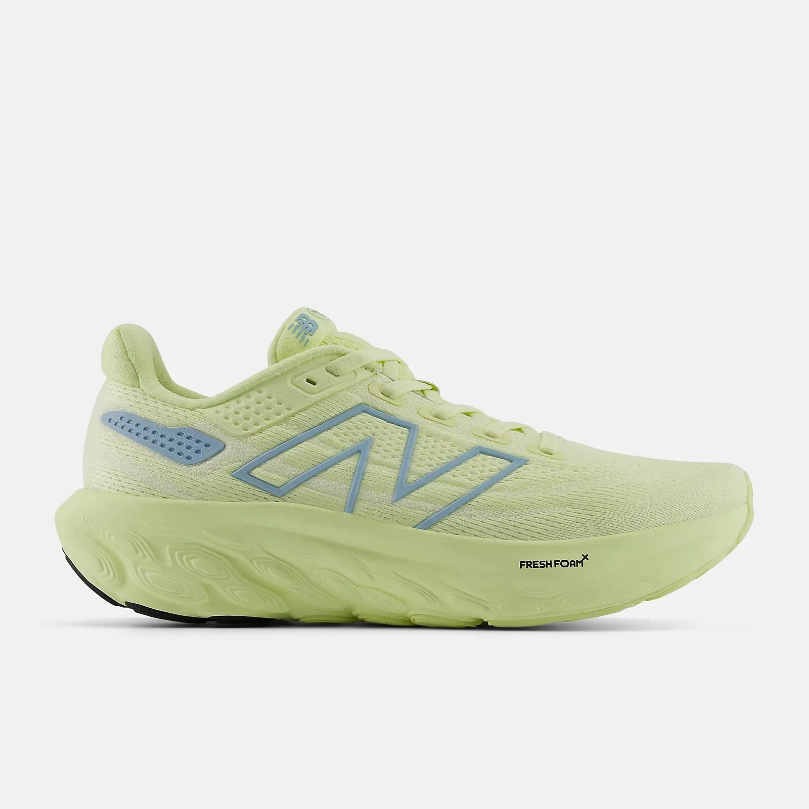 Fresh Foam X 1080v13 - Limelight with Chrome Blue