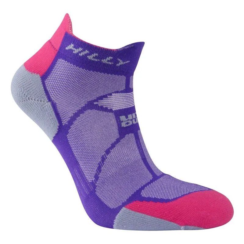 Hilly Active Minimum Cushioning 1/4 Length Socks Unisex