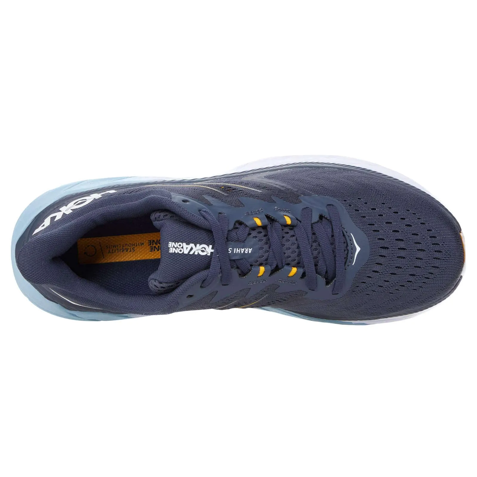 Hoka Arahi 5 Synthetic Textile Men's Running Shoes