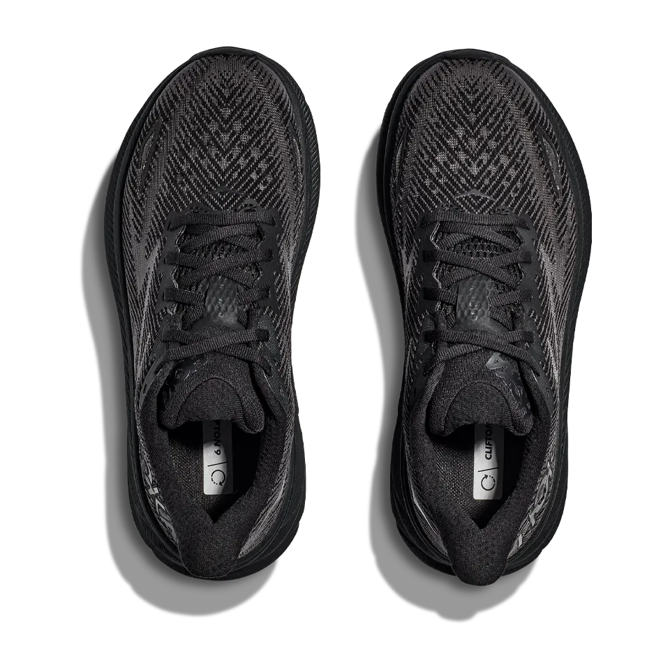 HOKA Women's Clifton 9 Black/Black