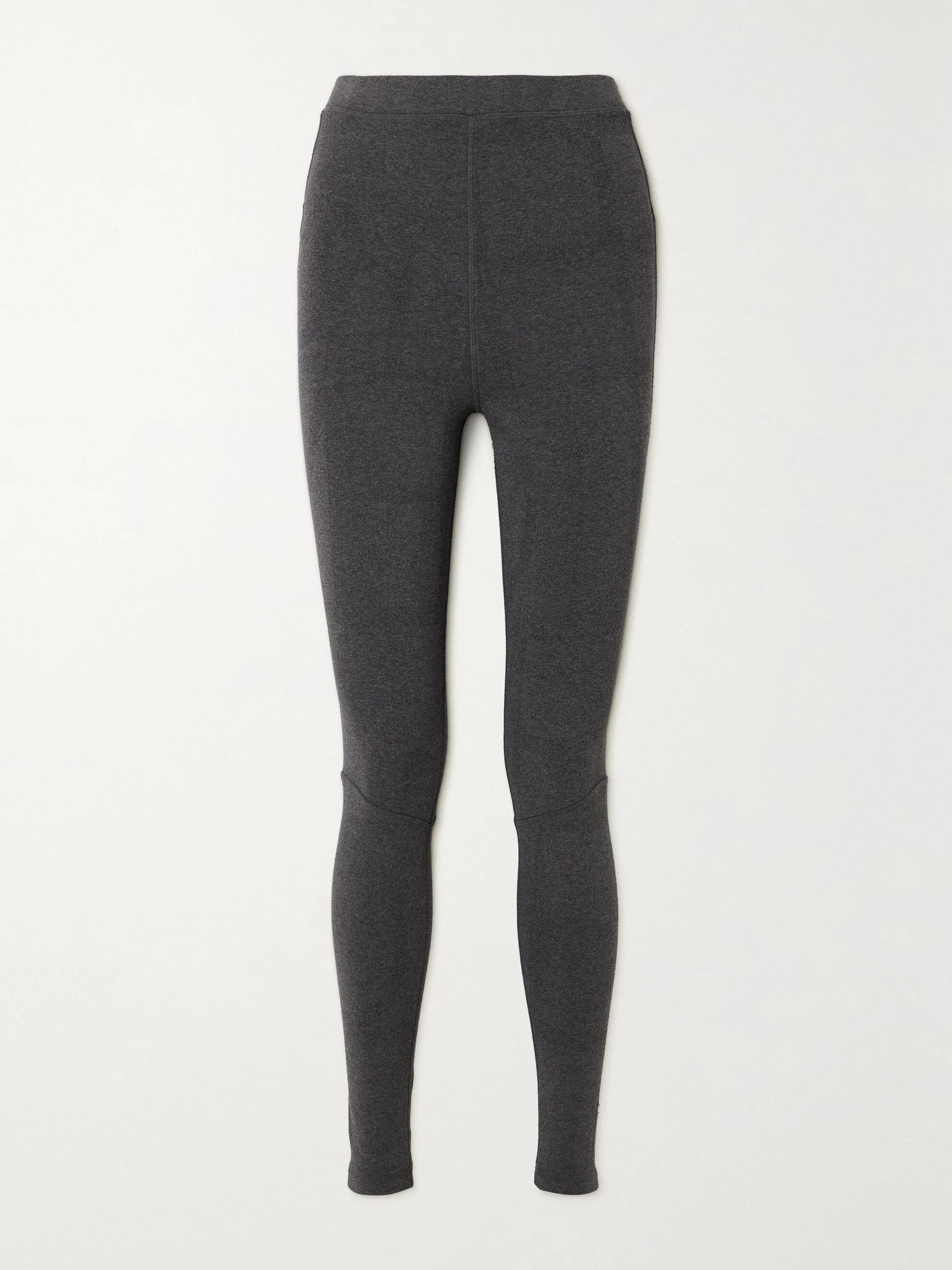 Jacquard-knit leggings