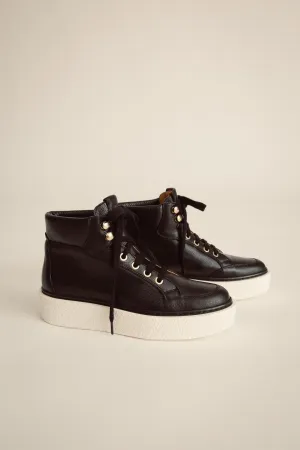 JUTELAUNE High Sneakers Black