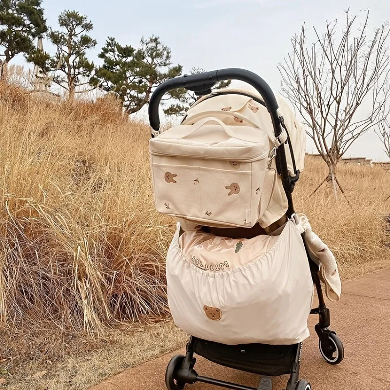 Kids Travel Trolley Bag with Large Storage and Multiple Functions