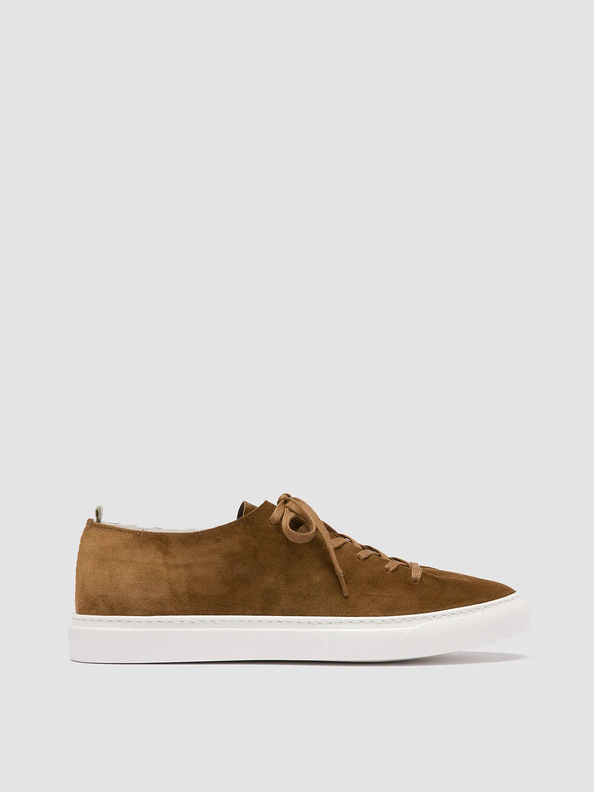 LEGGERA 001 - Brown Suede Low Top Sneakers