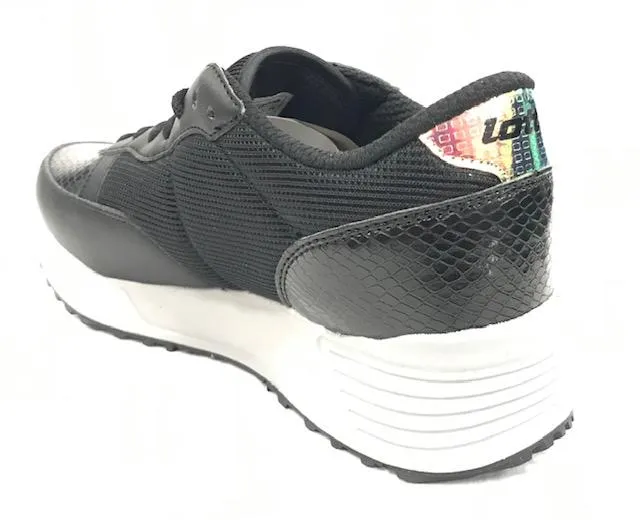 Lotto scarpa sneakers da donna Record Edge W T0075 nero