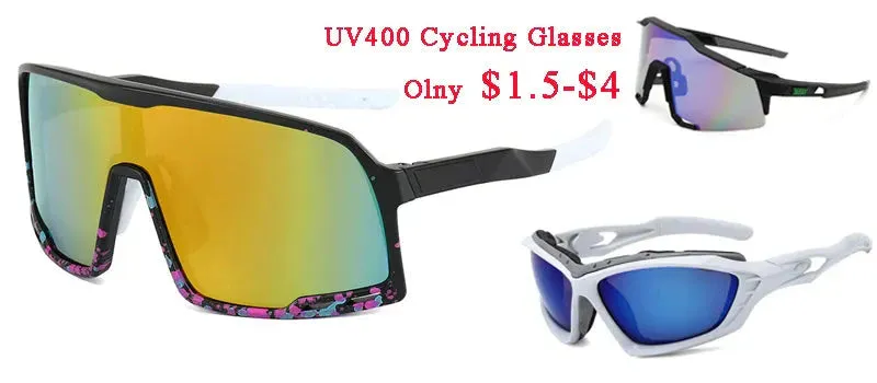 Men and Women Sport Style UV400 Lens Running Fishing Cycling Sunglasses