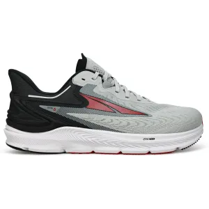 Men's Altra Torin 6, Gray/Red, 13 2E Wide