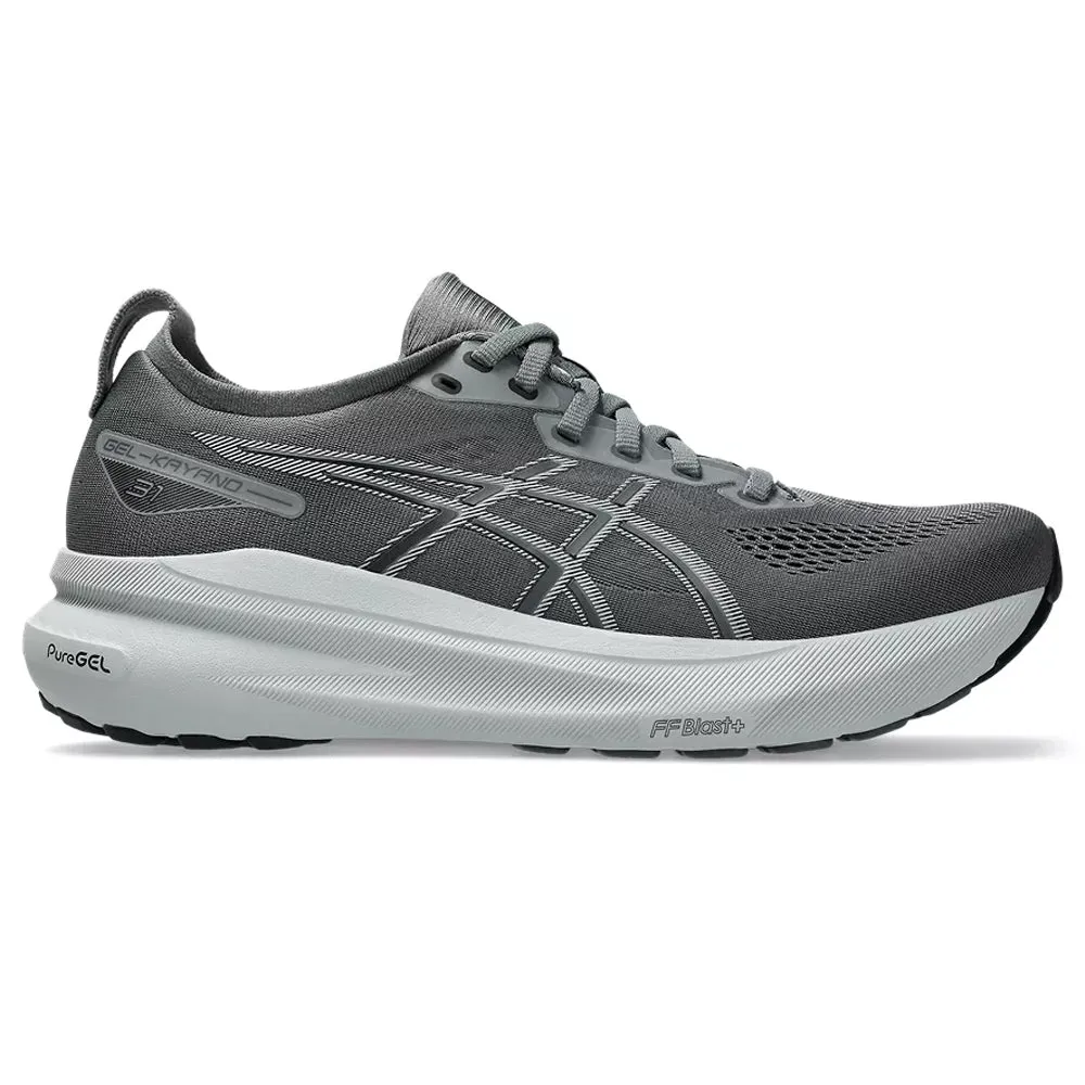 Men's Asics Gel-Kayano 31, Steel Grey/Piedmont Grey, 10.5 2E Wide