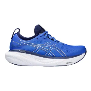 Men's Asics Gel-Nimbus 25, Illusion Blue/Pure Silver, 8.5 2E Wide