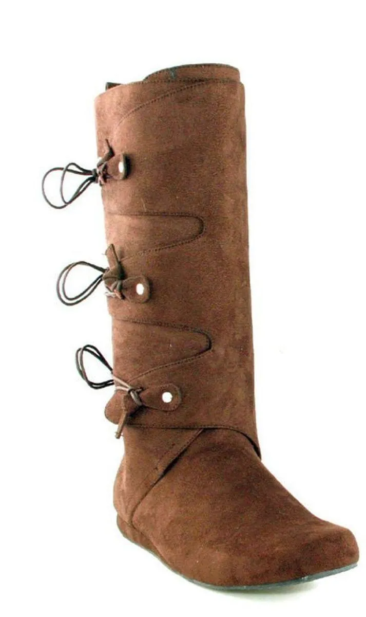 Men's Brown Thomas Renaissance Costume Boots