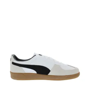 Men's Shoes PUMA PALERMO LEATHER Casual Lace Up Sneakers 39646401 WHITE / GRAY