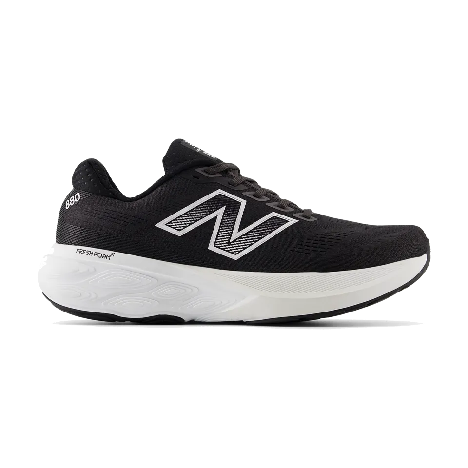 New Balance Men's Fresh Foam X 880 v15 Black/White