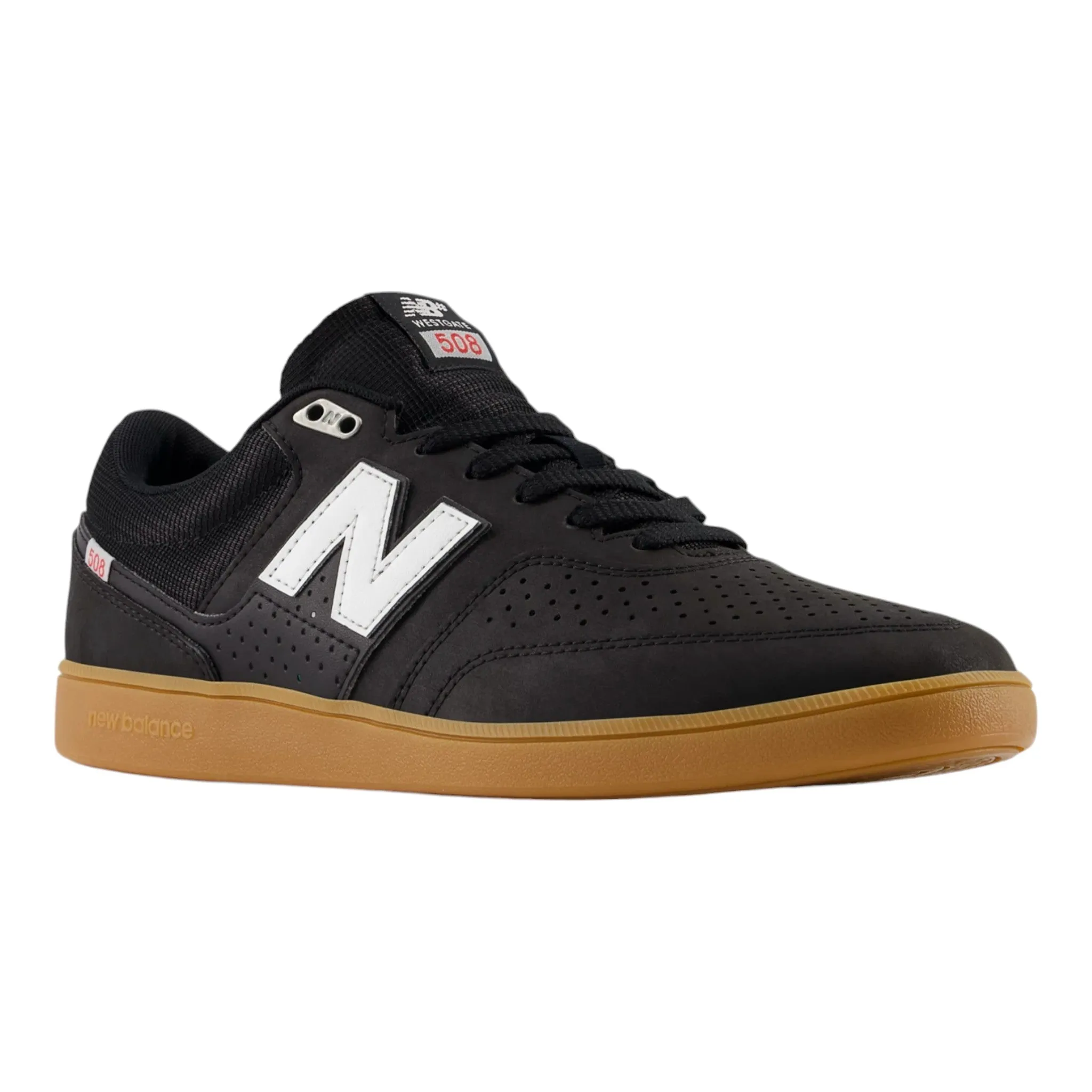 New Balance Numeric 508 Shoes - Black / Gum