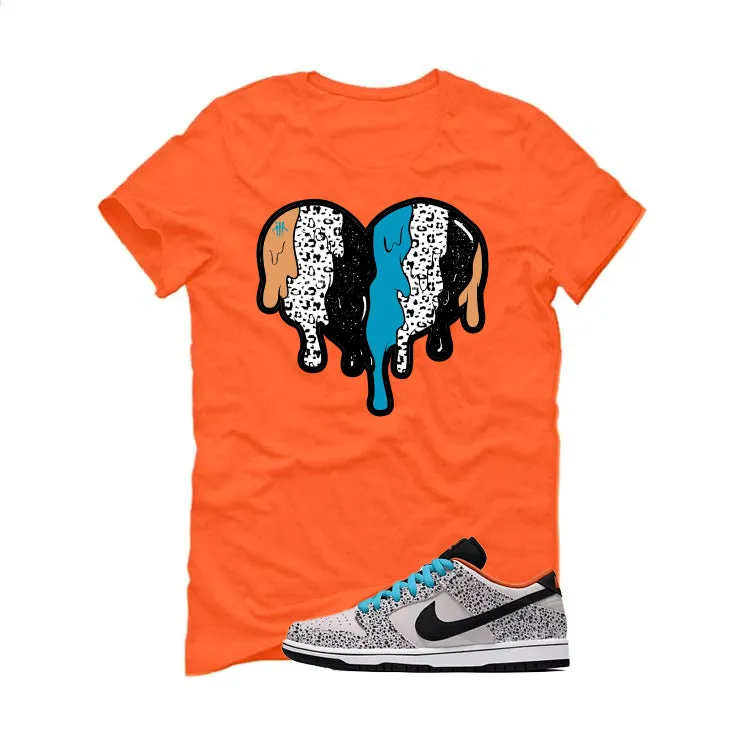 Nike SB Dunk Low Safari Olympics Orange T-Shirt (HEART)| illcurrency