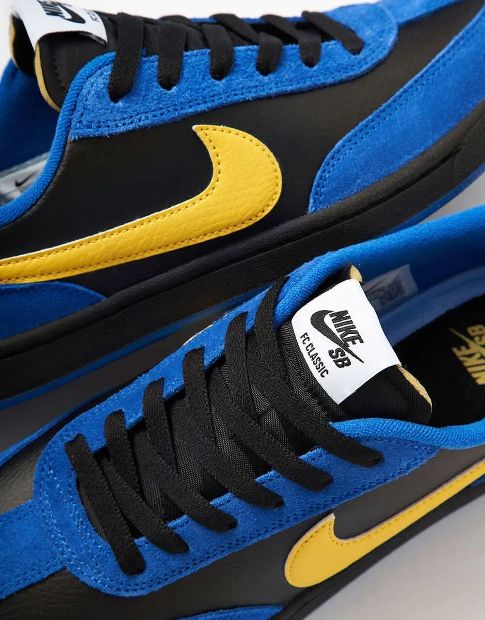 Nike SB FC Classic Skate Shoes - Royal Blue/Varsity Maize-Black-White