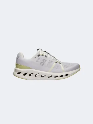 On Cloudsurfer Men Running Shoes White/Sand