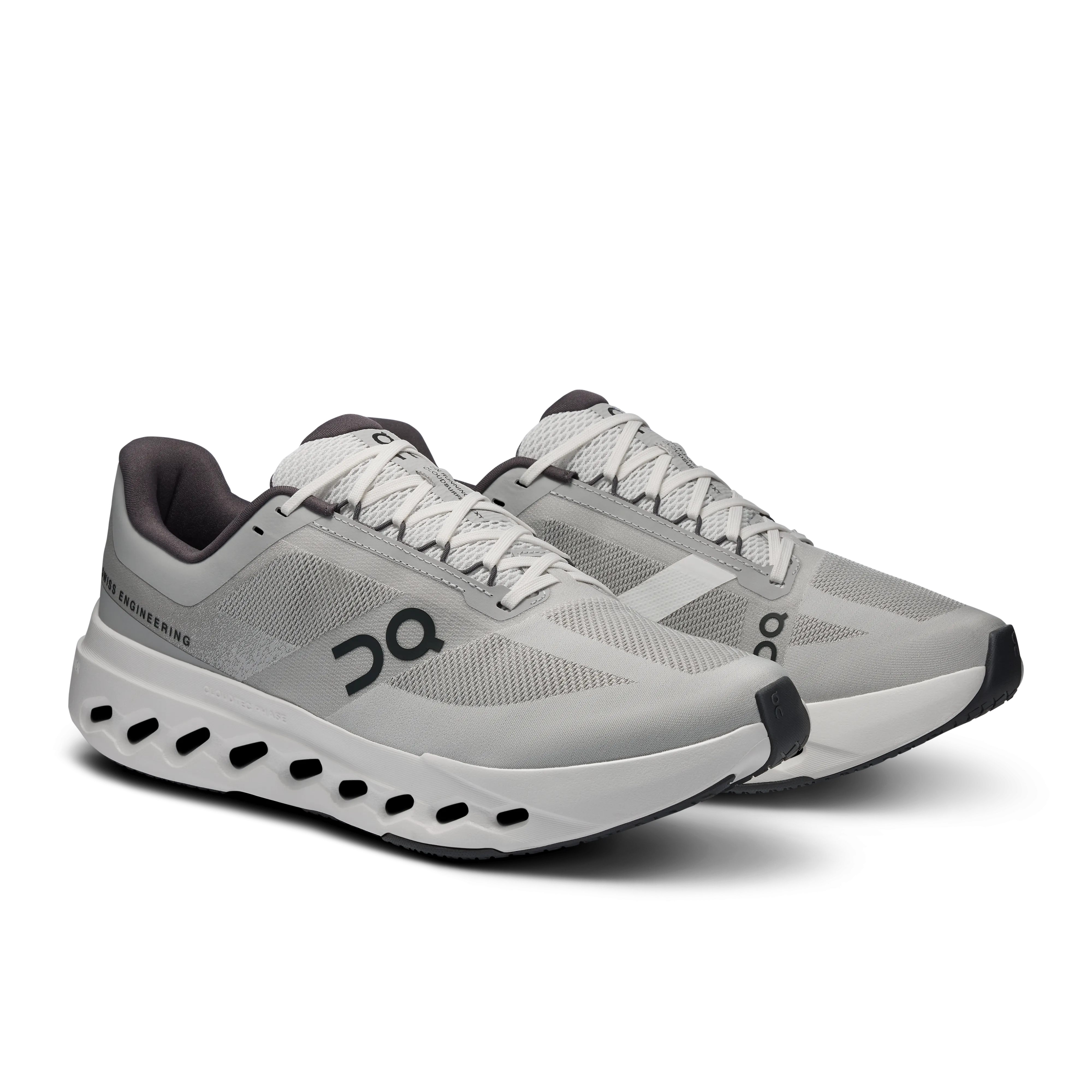 On Running Men's Cloudsurfer Next Wide Shoes - Glacier / White