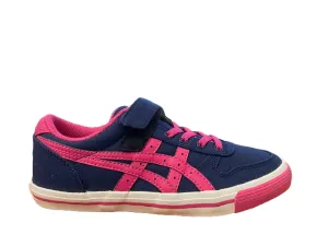 Onitsuka Tiger scarpa in tela da ragazza AAron C3C0N 5018 blu-fucsia