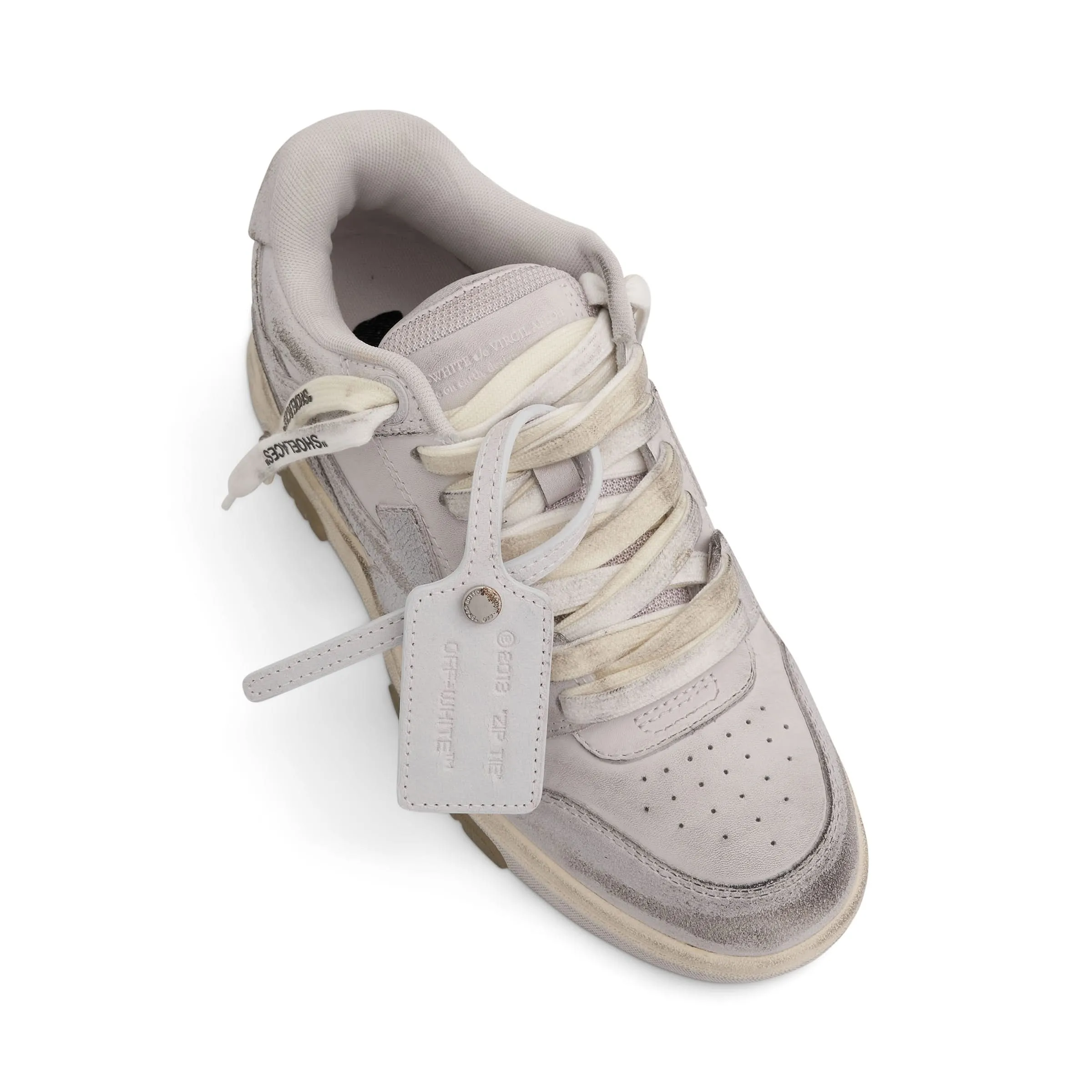 Out Of Office Vintage Leathers Sneaker in White