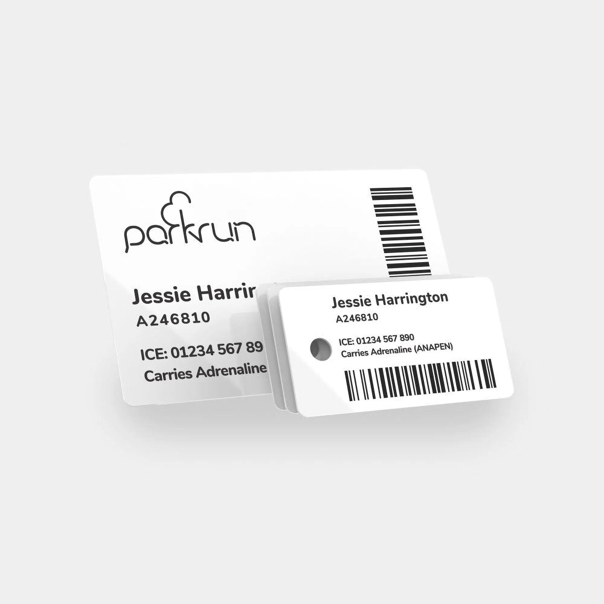 parkrun Card & Tag Combo