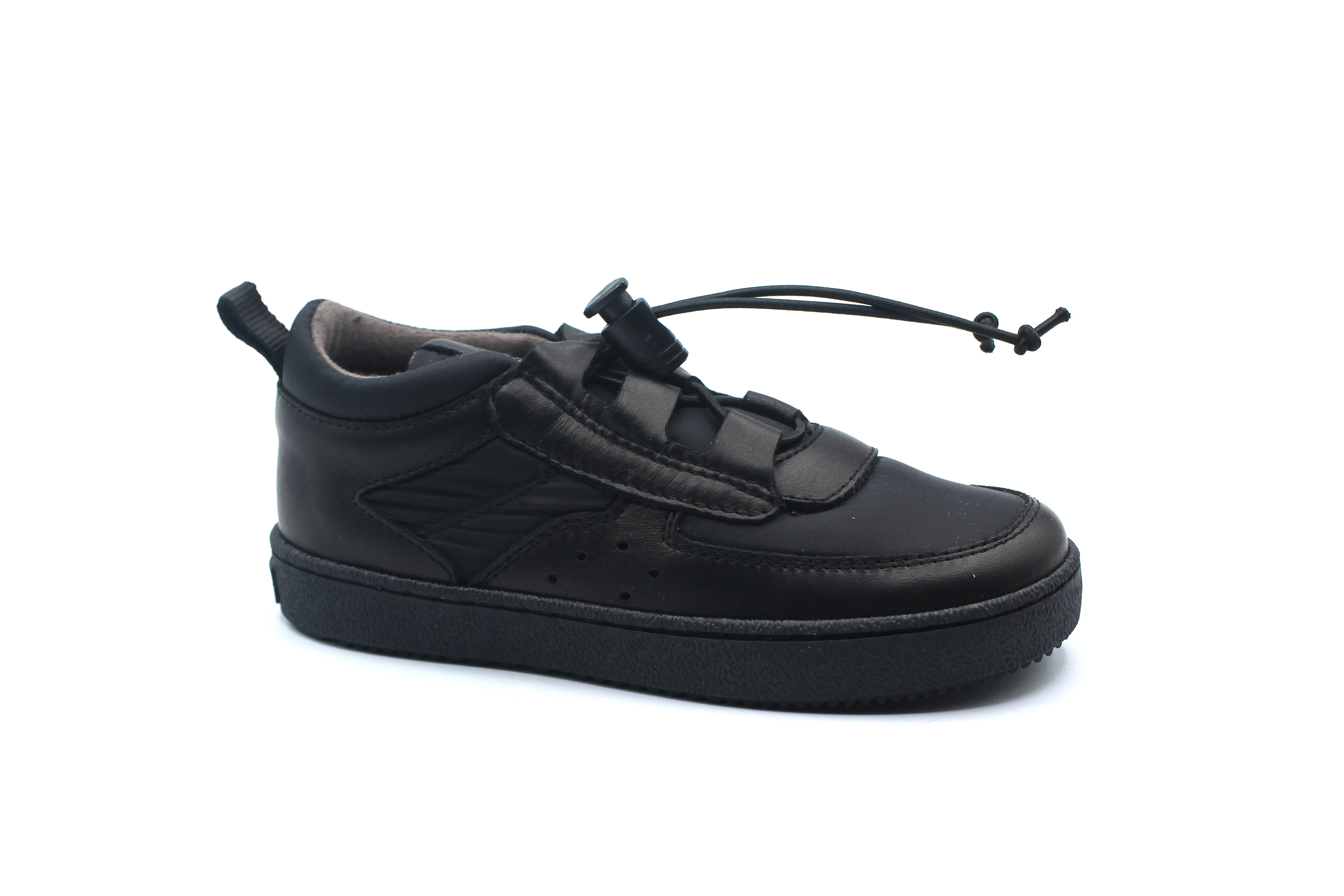 Pepe Black Drawstring Sneaker