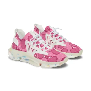 Pink Love Candy Women's Mesh Sneakers