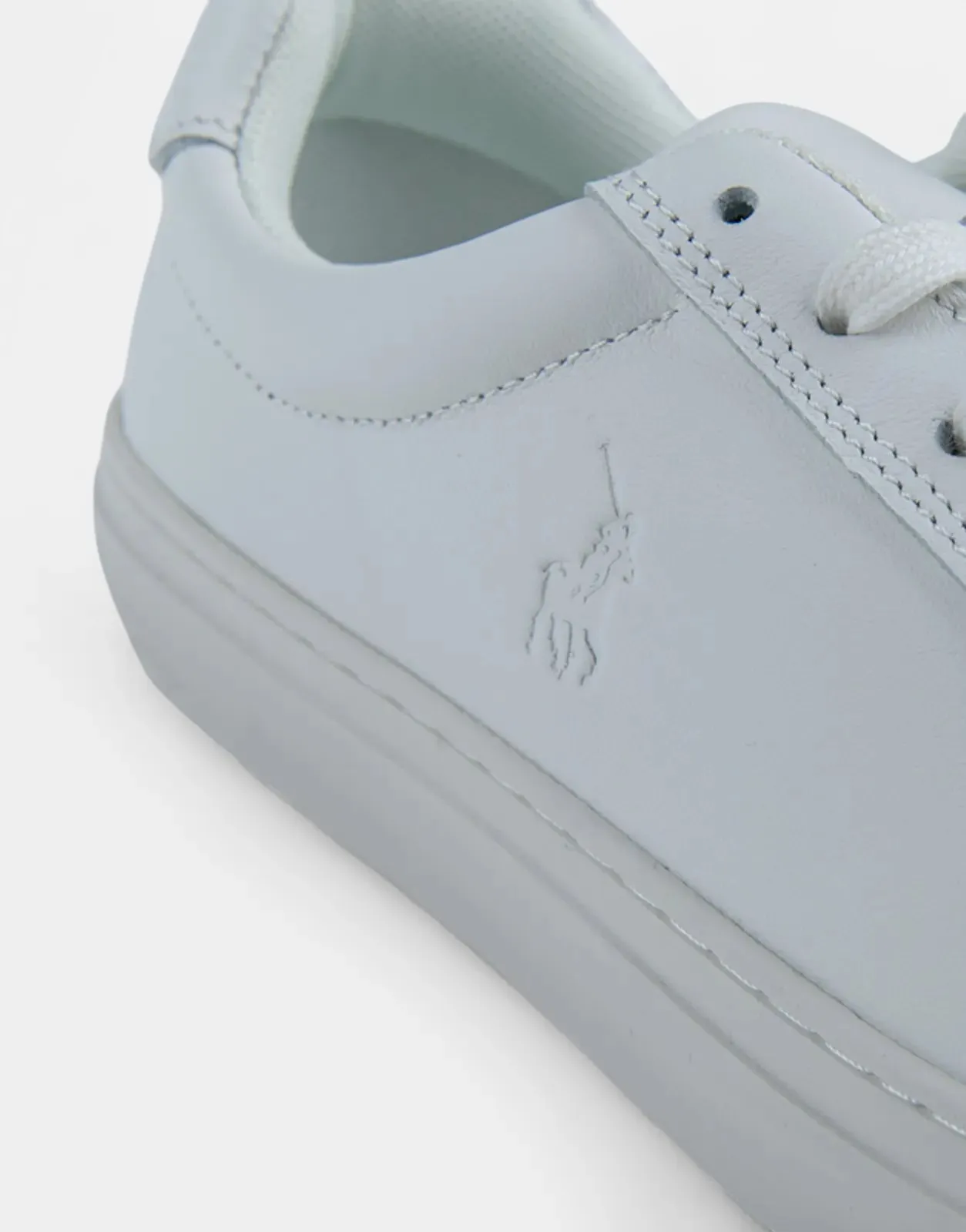 Polo Classic Leather White Sneakers